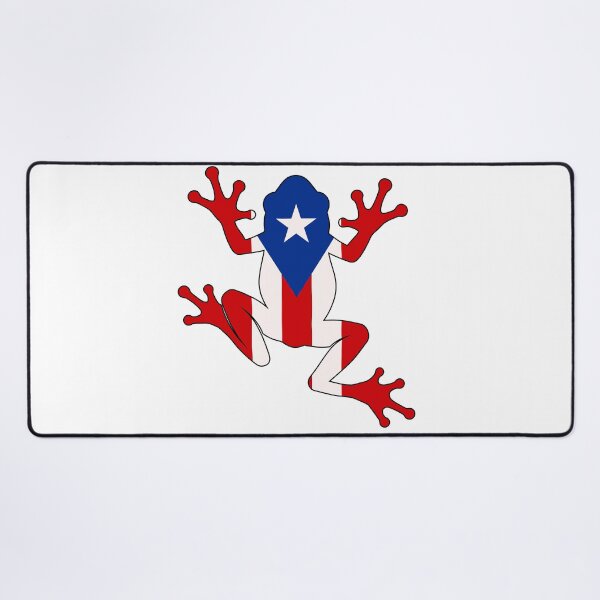Item preview, Puerto Rican Coqui Frog Flag Boricua Pride designed and sold by Doodleoub.