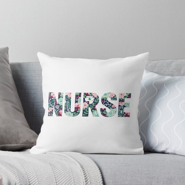 Item preview, NURSE flowers typography designed and sold by YNELENT.