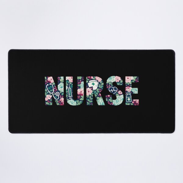 Item preview, NURSE flowers typography designed and sold by YNELENT.
