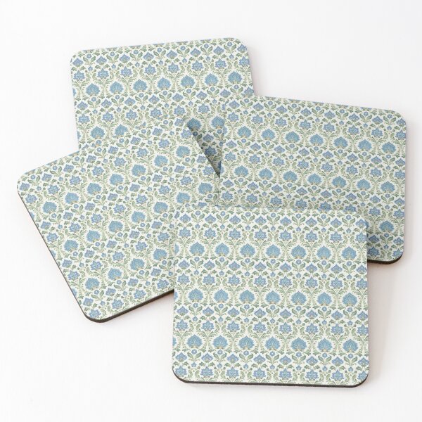Item preview, Vintage Blue Floral Damask designed and sold by LouieVanille.