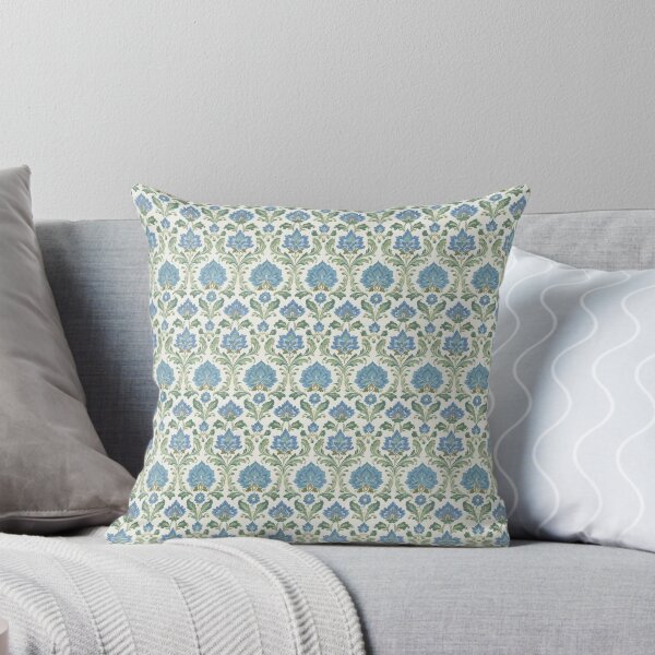 Item preview, Vintage Blue Floral Damask designed and sold by LouieVanille.
