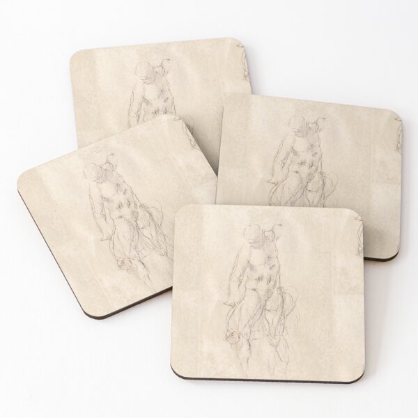 Item preview, Renaissance Male Nude Anatomical Study designed and sold by artofuniverse.