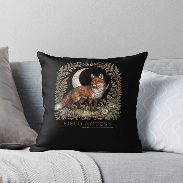 Item preview, Field Notes – Vintage Fox Moon Botanical Illustration designed and sold by Arrow2025.