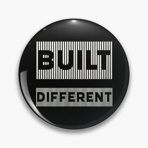 Item preview, I'm Just Built Different Vintage Retro Quote | Funny Motivational Graphic designed and sold by Gbriel3.