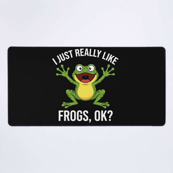 Item preview, I Just Really Like Frogs, Ok? Frog Lover Amphibian Enthusiast designed and sold by Doodleoub.