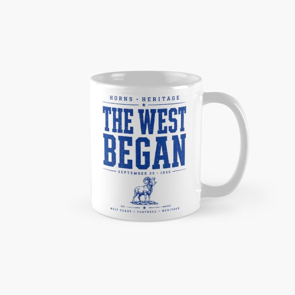 Artikelvorschau, Der Westen begann 1946 – Historisches Football-Erbe der Westküste entworfen und verkauft von elcarnero.