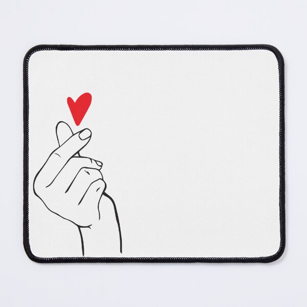 Item preview, Korean Finger Heart – Minimalist Love Gesture designed and sold by ShoreBa.