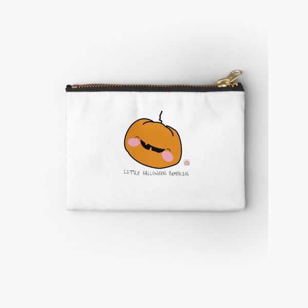 Item preview, Cute Smiling Pumpkin Sticker Asian Minimalist Kawaii Halloween designed and sold by JOCSTOCK.
