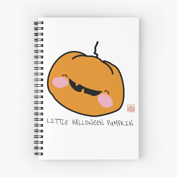Item preview, Cute Smiling Pumpkin Sticker Asian Minimalist Kawaii Halloween designed and sold by JOCSTOCK.