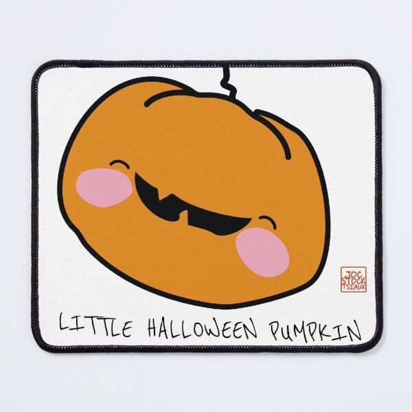 Item preview, Cute Smiling Pumpkin Sticker Asian Minimalist Kawaii Halloween designed and sold by JOCSTOCK.