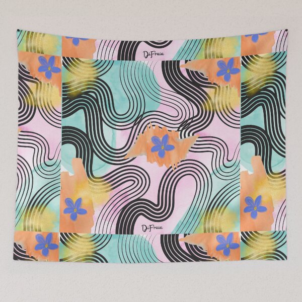 Item preview, Cores e flores no caminho turtuoso designed and sold by DiFraia Studio.