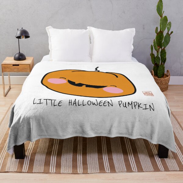 Item preview, Cute Smiling Pumpkin Sticker Asian Minimalist Kawaii Halloween designed and sold by JOCSTOCK.