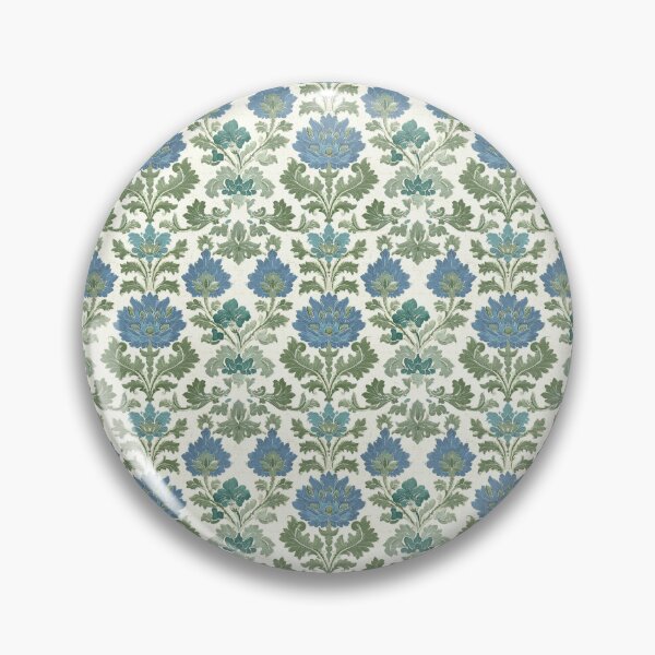 Item preview, Vintage Blue Floral Damask designed and sold by LouieVanille.
