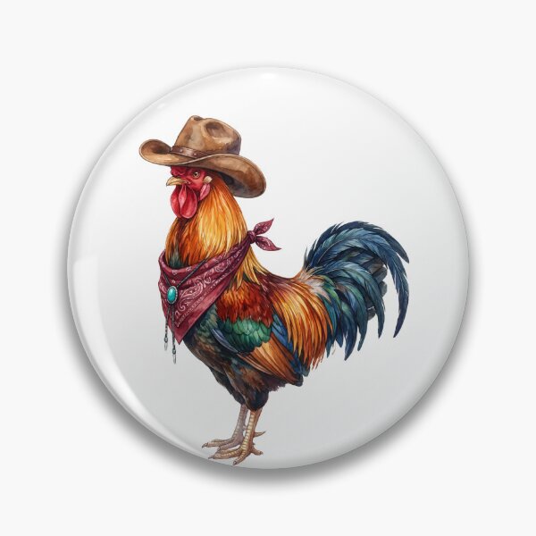 Item preview, Rooster Cowboy Hat designed and sold by Roy & Tiffany.