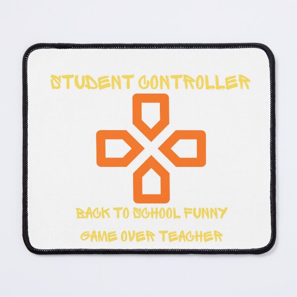 Item preview, Back to School Funny Game Over Teacher Student Controller designed and sold by RTZTshop⭐⭐⭐⭐⭐.