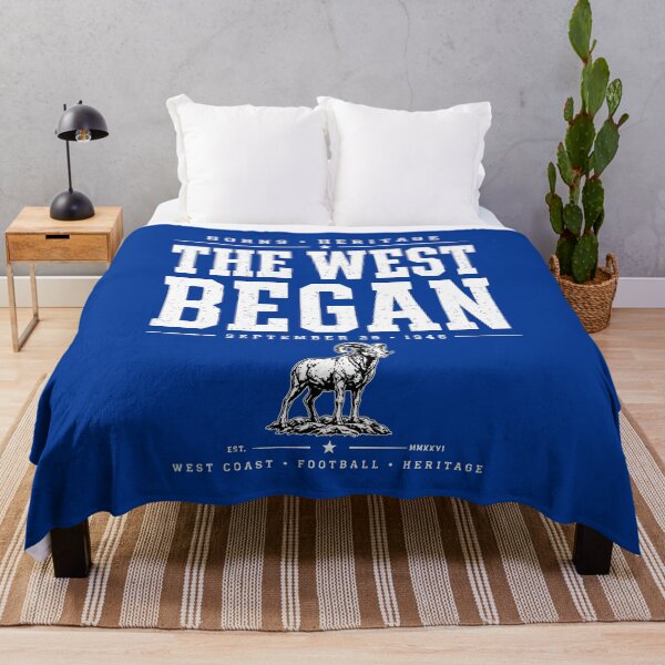 Item preview, The West Began 1946 – Vintage West Coast Football Heritage designed and sold by elcarnero.