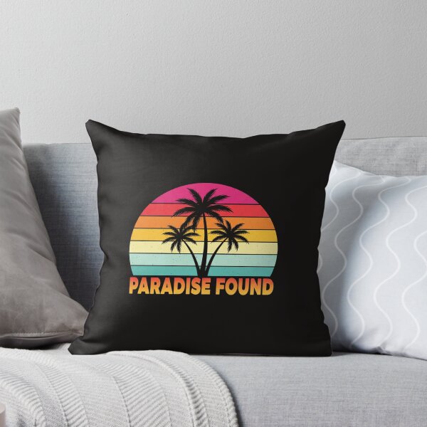 Item preview, Paradise Found - Retro Palm Sunset designed and sold by Merchifyme2000.