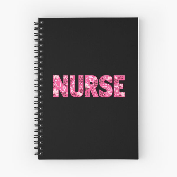 Item preview, NURSE typography flowers designed and sold by YNELENT.