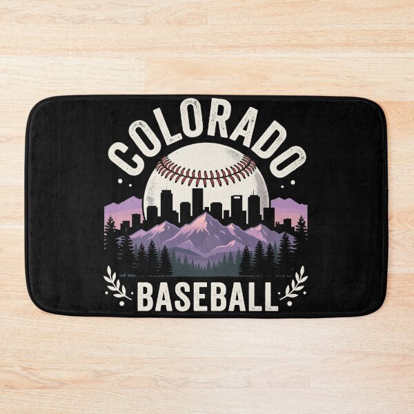 Item preview, Colorado Baseball Fan State Sports Pride designed and sold by Doodleoub.