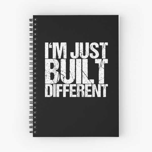 Item preview, I'm Just Built Different Vintage Retro Quote | Funny Motivational Graphic designed and sold by Gbriel3.