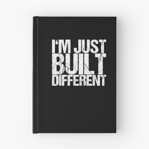 Item preview, I'm Just Built Different Vintage Retro Quote | Funny Motivational Graphic designed and sold by Gbriel3.