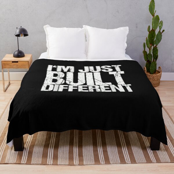 Item preview, I'm Just Built Different Vintage Retro Quote | Funny Motivational Graphic designed and sold by Gbriel3.