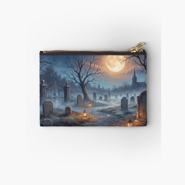 Item preview, Moonlit Old Graveyard designed and sold by RedPeaStudio.