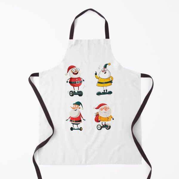 Item preview, Cute cartoon Santa Claus on a hoverboard designed and sold by TanyaLovus.