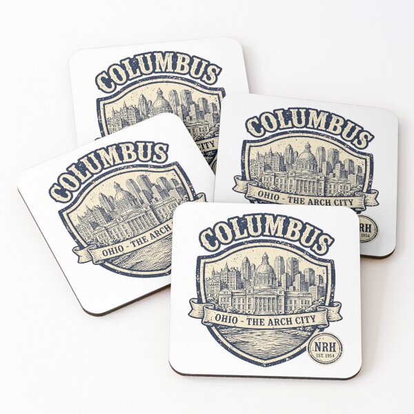 Item preview, Columbus Ohio The Arch City retro plaque designed and sold by Normandy Road Heritage.