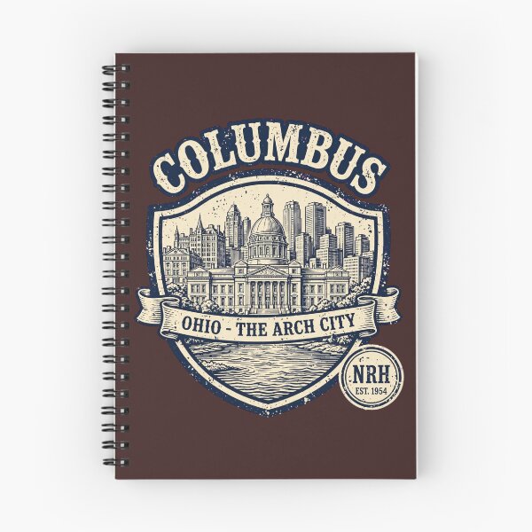 Item preview, Columbus Ohio The Arch City retro plaque designed and sold by Normandy Road Heritage.
