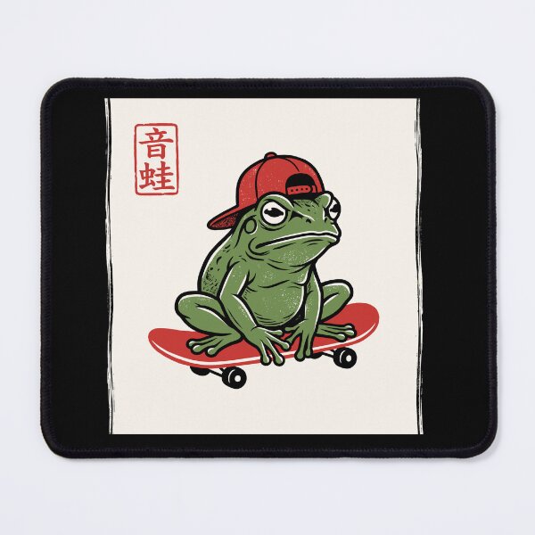 Item preview, Skater Frog Skateboard Enthusiast designed and sold by Doodleoub.