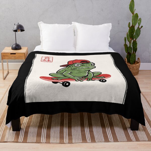 Item preview, Skater Frog Skateboard Enthusiast designed and sold by Doodleoub.