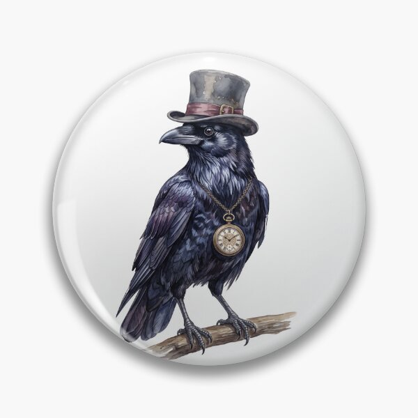 Item preview, Steampunk Raven Tophat designed and sold by Tiffany Roy.