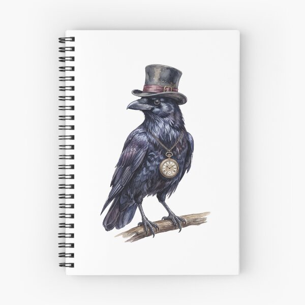 Item preview, Steampunk Raven Tophat designed and sold by Roy & Tiffany.