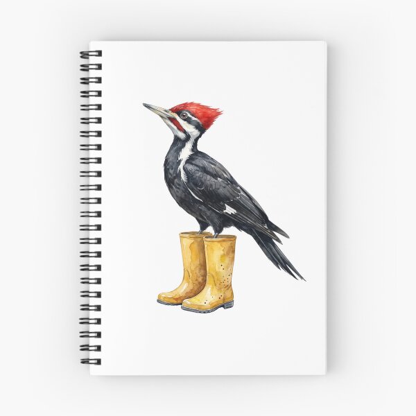 Item preview, Woodpecker Rain Boots designed and sold by Roy & Tiffany.
