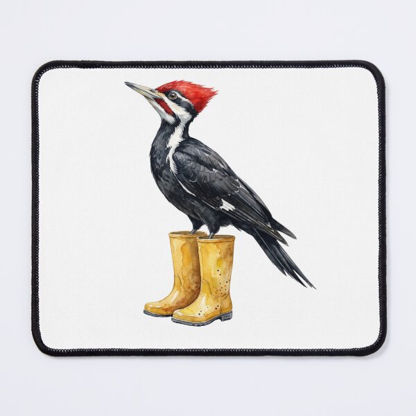 Item preview, Woodpecker Rain Boots designed and sold by Roy & Tiffany.