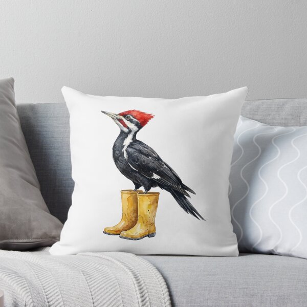 Item preview, Woodpecker Rain Boots designed and sold by Roy & Tiffany.