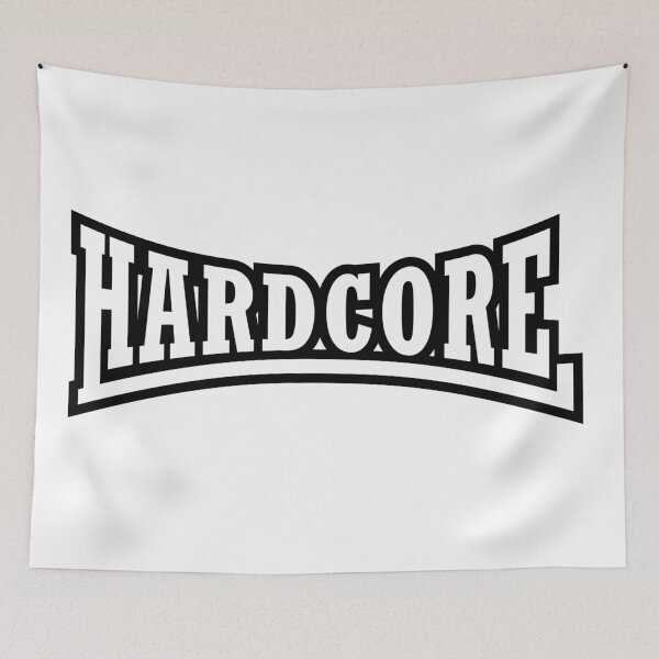 Item preview, Hardcore Sticker designed and sold by nareku.
