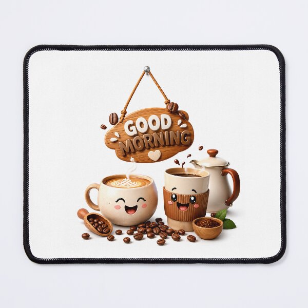 Item preview, Brewed Joy Beneath the Morning Sign designed and sold by BlissBlvdShop.