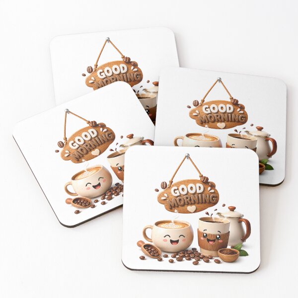 Item preview, Brewed Joy Beneath the Morning Sign designed and sold by BlissBlvdShop.