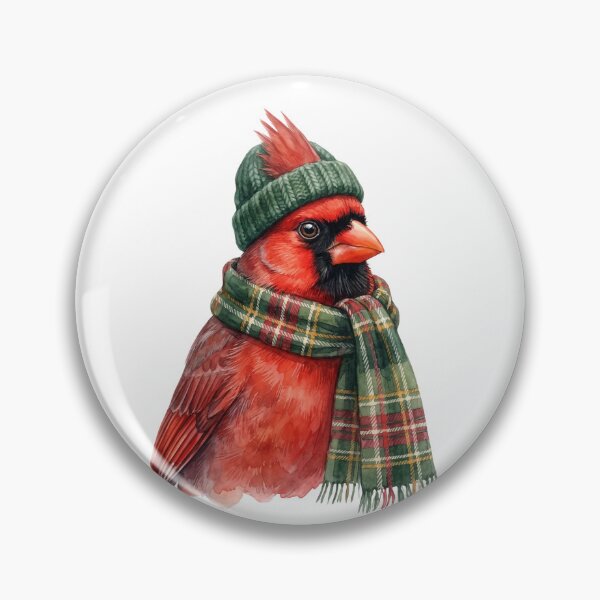 Item preview, Cozy Winter Cardinal designed and sold by Roy & Tiffany.