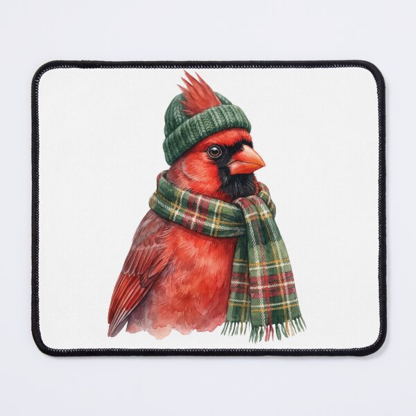 Item preview, Cozy Winter Cardinal designed and sold by Roy & Tiffany.