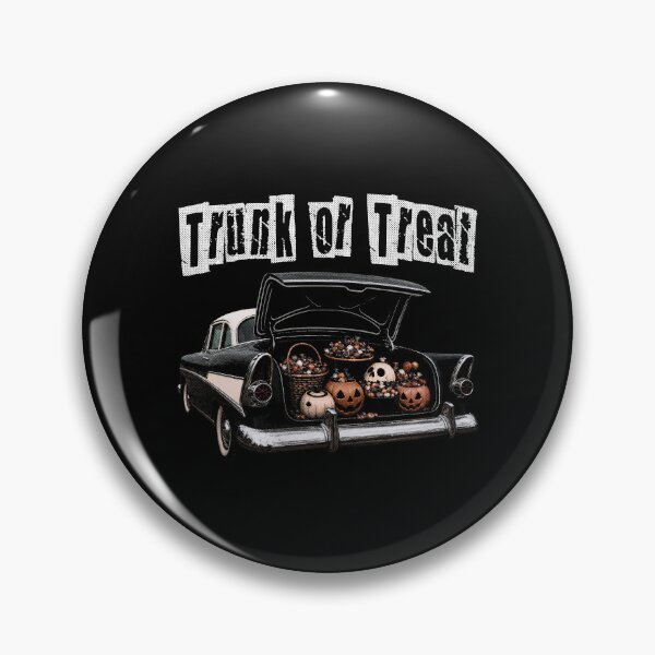 Item preview, Trunk or Treat - Halloween Halftone Retro Car with Treats designed and sold by AnAzArt.