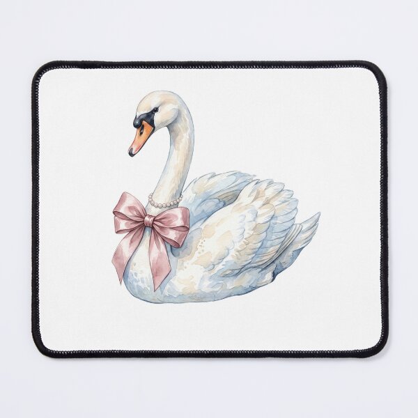 Item preview, Graceful Swan Ribbon designed and sold by Roy & Tiffany.