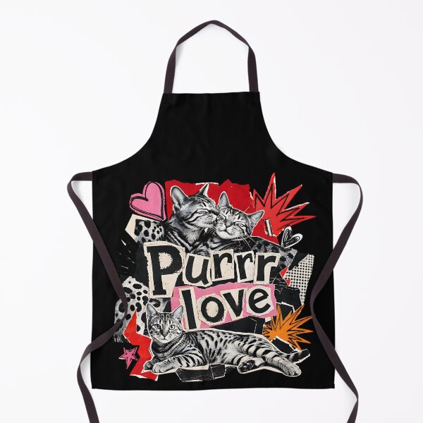 Item preview, Purrr Love – Punk Collage Bengal Cats designed and sold by Bengoer18.