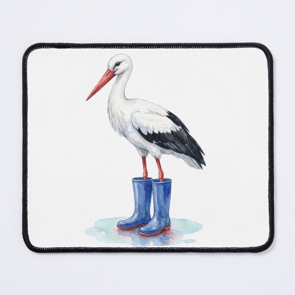 Item preview, Stork Blue Boots designed and sold by Roy & Tiffany.