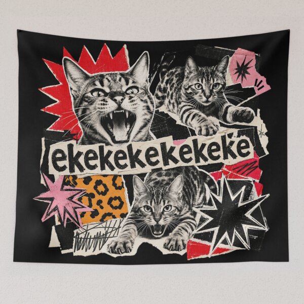 Item preview, Ekekekekekeke – Funny Bengal Cat Meaning Meme designed and sold by Bengoer18.