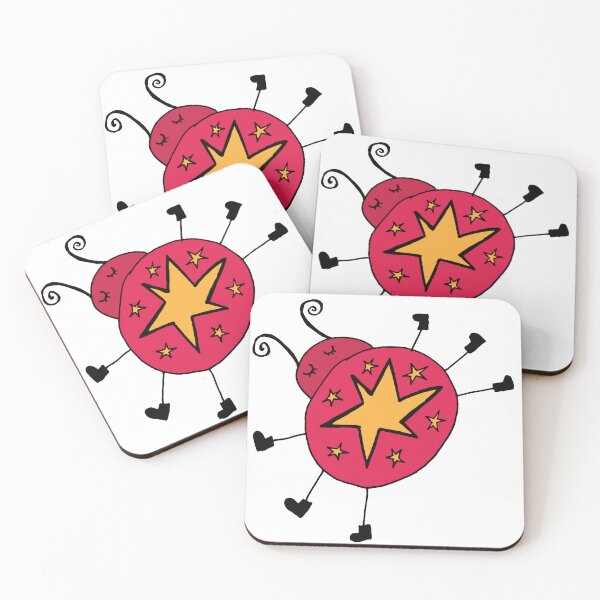 Item preview, Ladybug Star designed and sold by punitaillustrates.