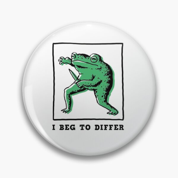 Item preview, Frog that begs to differ designed and sold by Jonny-pearcey.