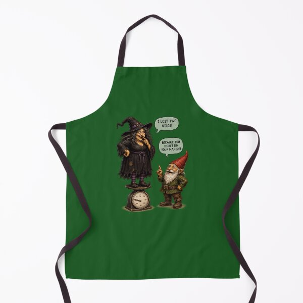 Item preview, Gnome Knows Best | Funny Witch Joke designed and sold by Alpine-Ink.